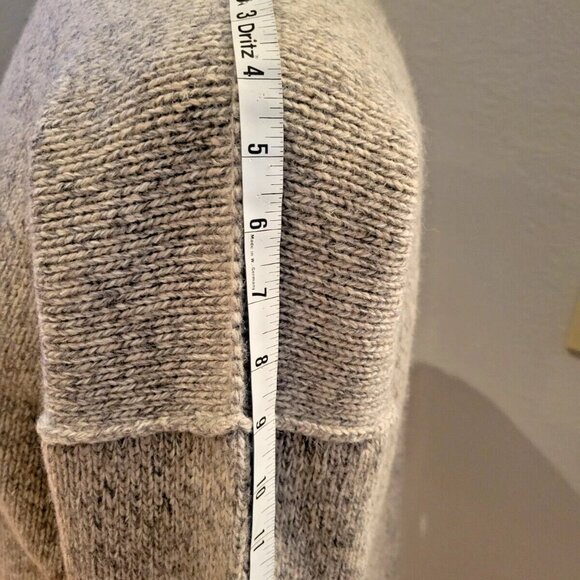 Wool Knit Grey Sweater Pullover Women’s Eddie Bauer, Sz. Sm - Picture 12 of 14